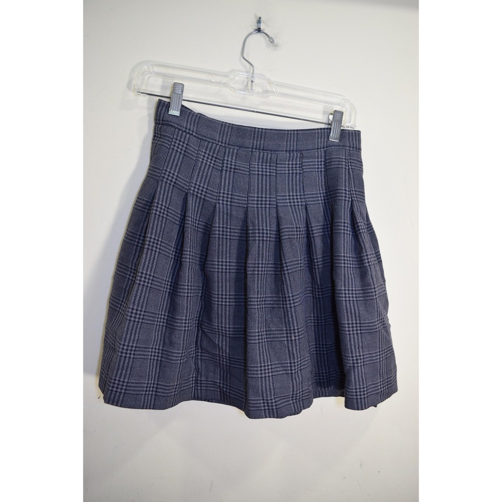 Flynn O'Hara Uniforms Skirt GIRLS 14 Gray Plaid Pleated School Uniform - Picture 6 of 16